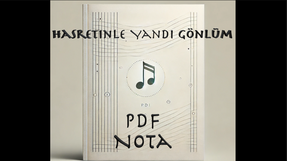 Hasretinle Yandı Gönlüm - Nota