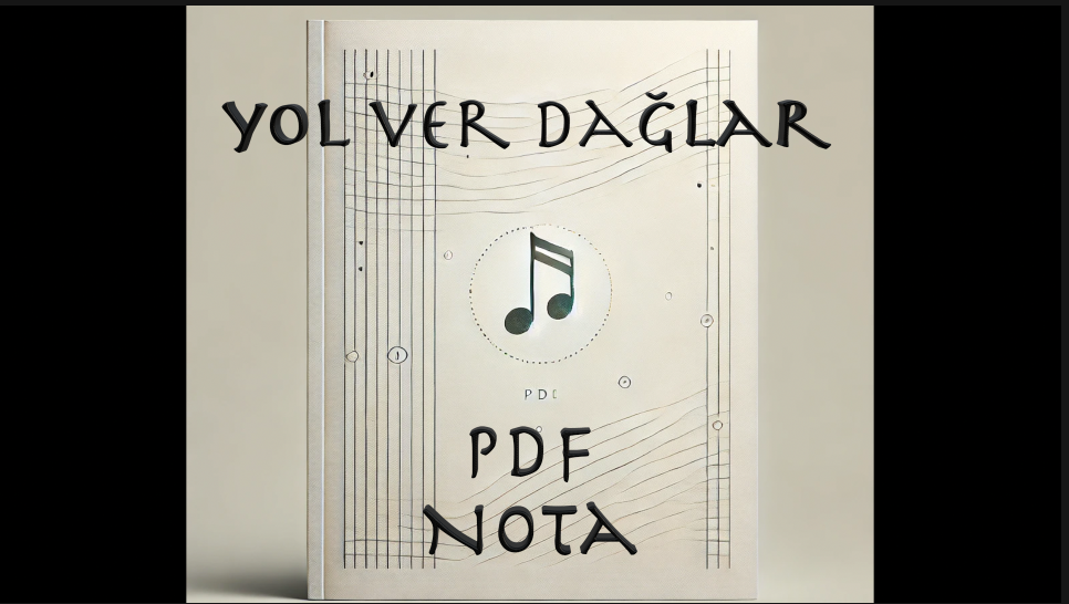 Yol Ver Dağlar - Nota