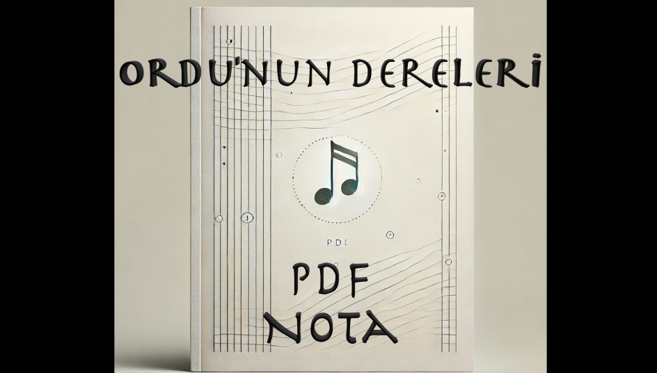 Ordu'nun Dereleri - Nota