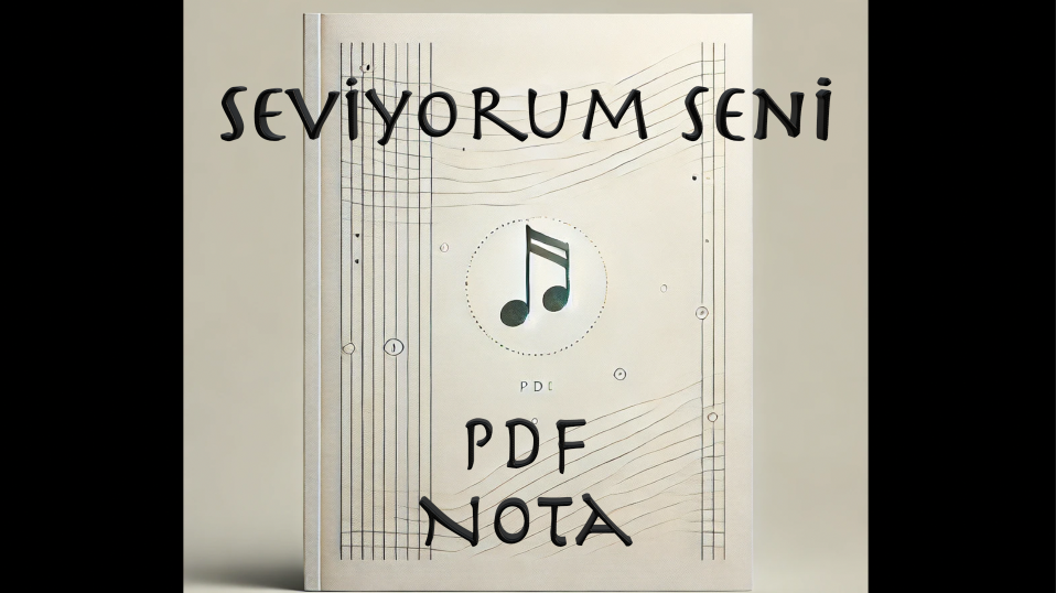 Seviyorum Seni - Nota