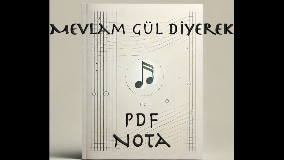 Mevlam Gül Diyerek - Nota