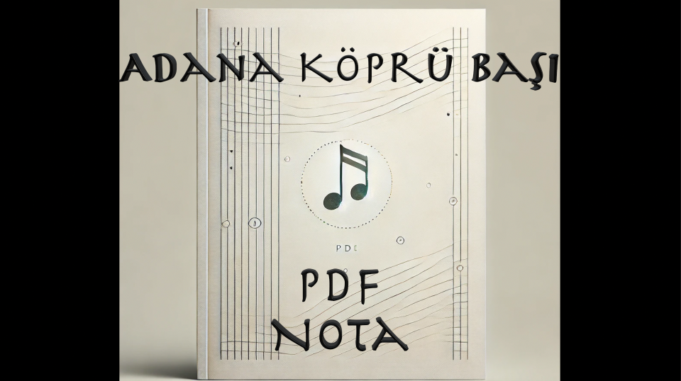 Adana Köprü Başı - Nota
