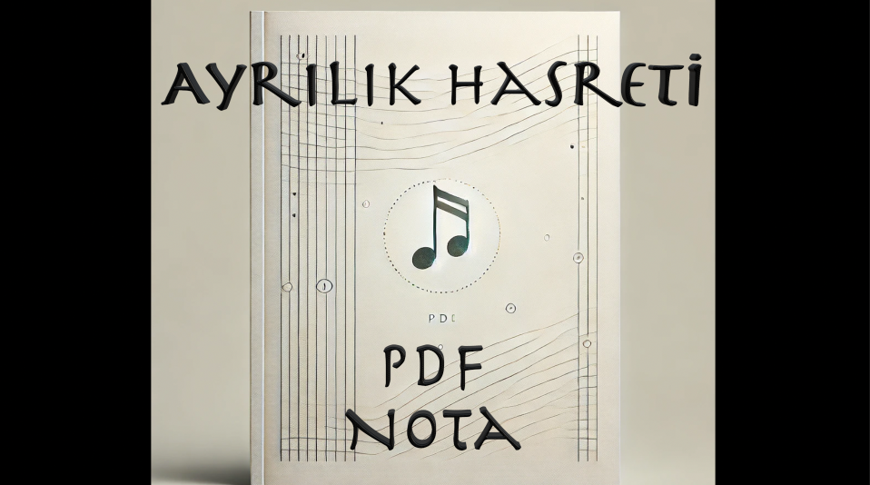 Ayrılık Hasreti - Nota