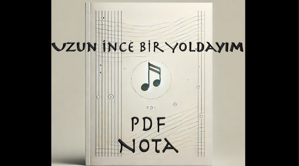 Uzun İnce Bir Yoldayım - Nota