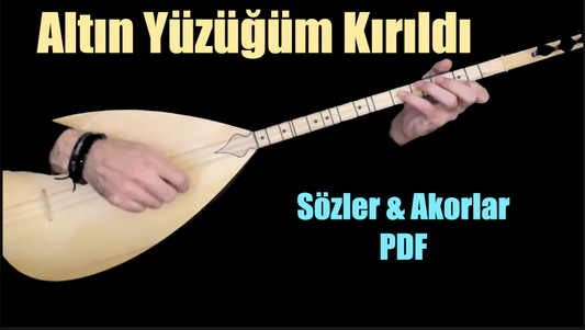 Altın Yüzüğüm Kırıldı - Söz & Akor