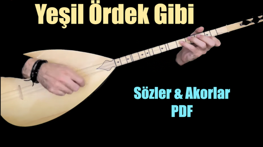 Yeşil Ördek Gibi - Söz & Akor